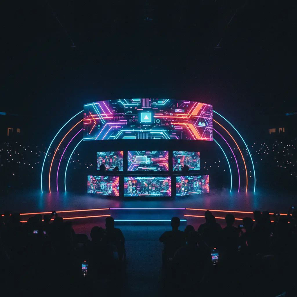 Esports tournament screen